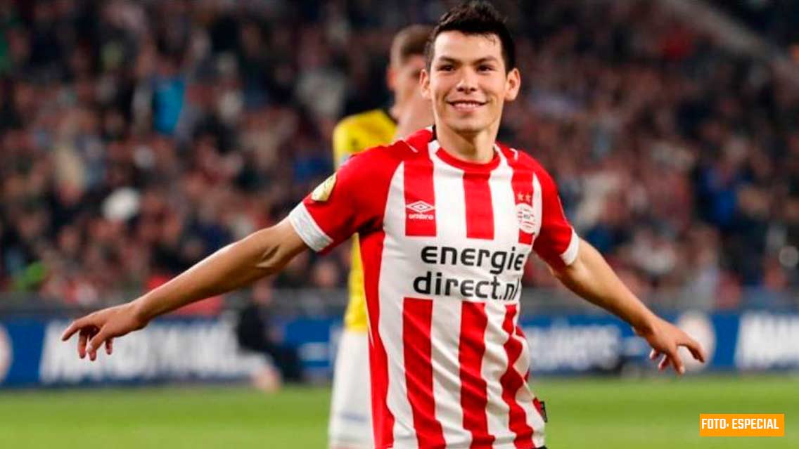 ‘Chucky’ Lozano, figura y goleador del PSV