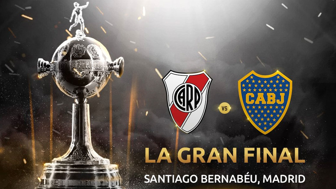 OFICIAL: River vs Boca se jugará en el Santiago Bernabéu