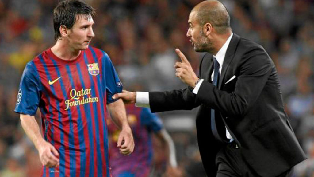 "Nunca le he pedido a Messi que venga conmigo" Pep Guardiola