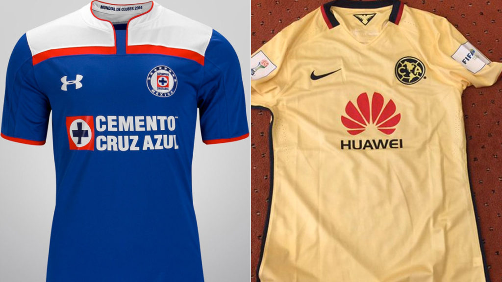 13 jerseys de equipos mexicanos en el Mundial de Clubes