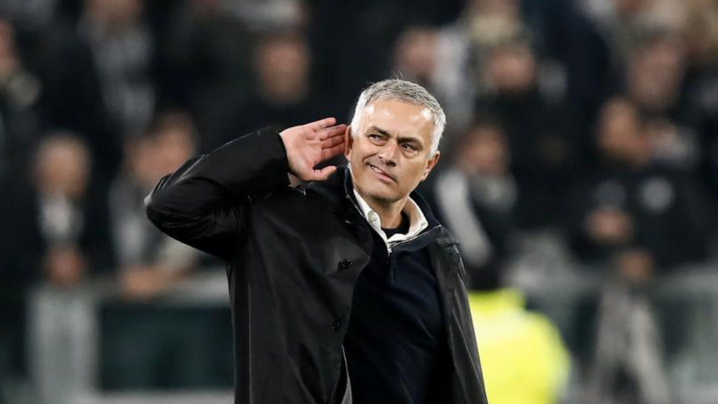 José Mourinho se burla de la afición de Juventus