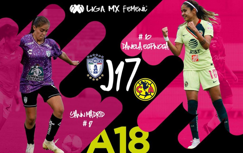 Pachuca vs América, Liga MX Femenil 