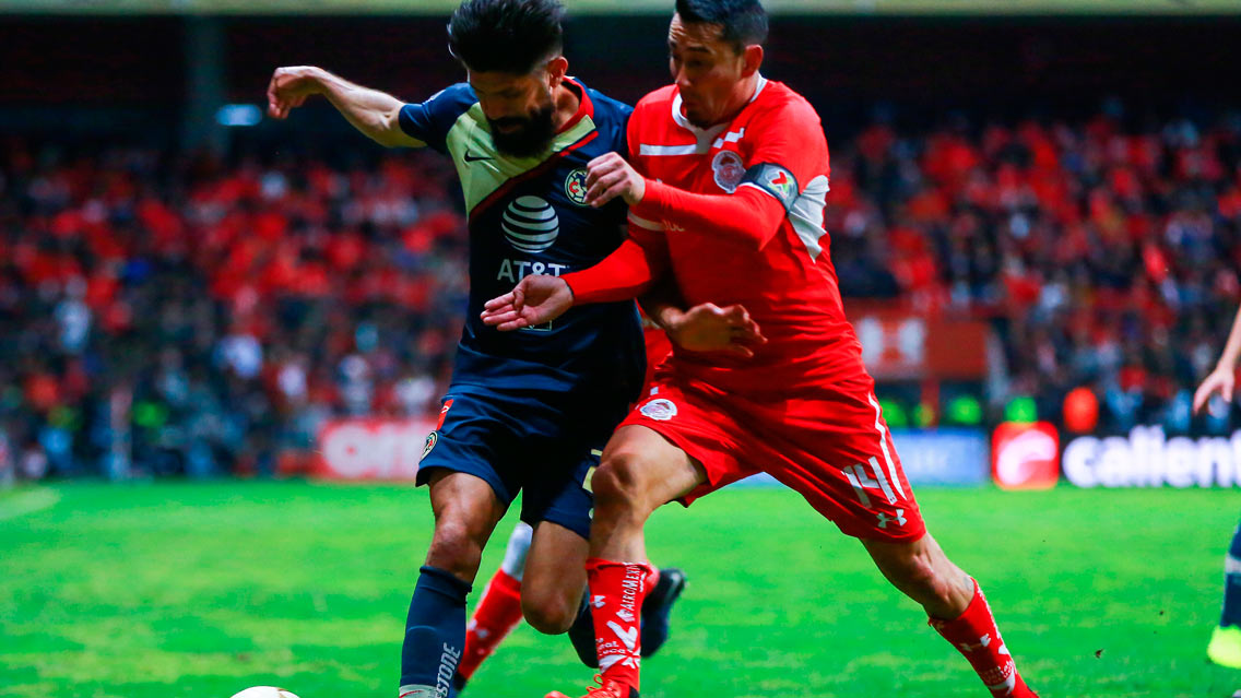 Toluca rescata el empate en el tiempo de compensación ante el América