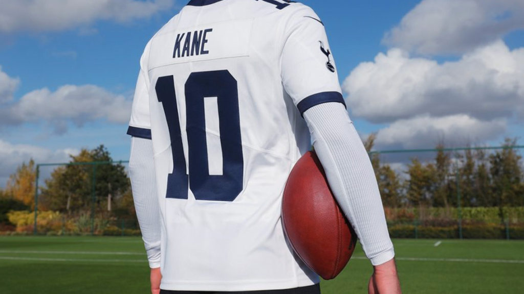 Chelsea y Tottenham Hotspur lanzan jerseys al estilo NFL