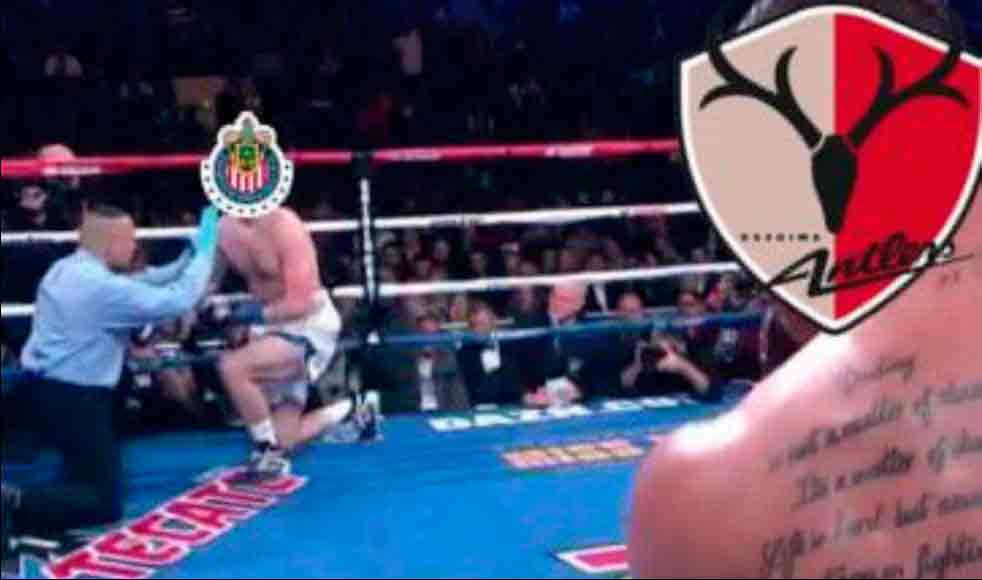 Meme pelea de Canelo Álvarez