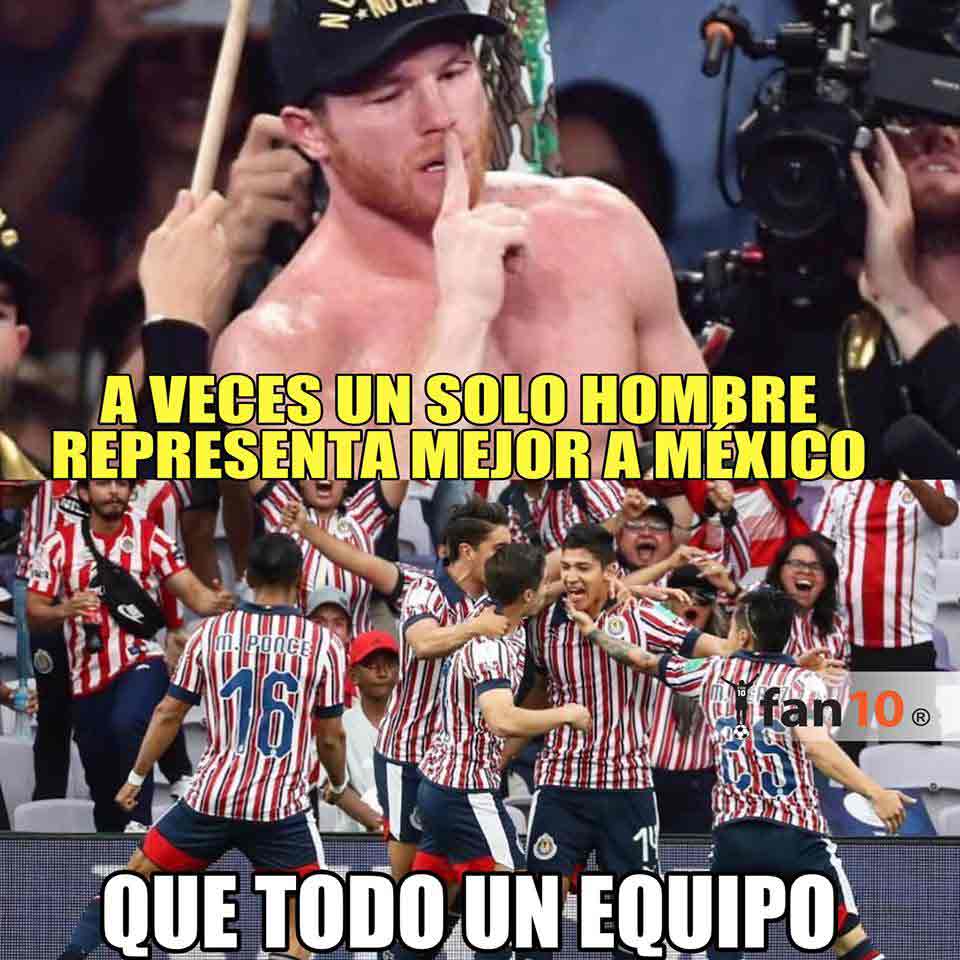 Meme pelea de Canelo Álvarez