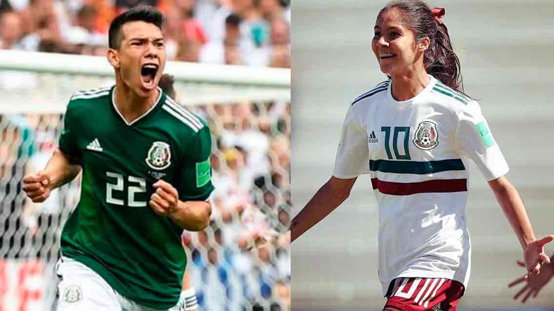 Lozano y González nominados a lo mejor del año de la Concacaf