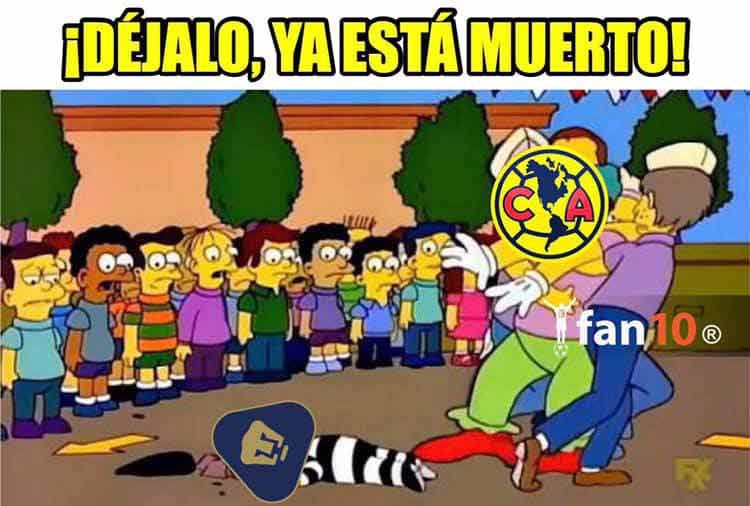 Meme goleada América