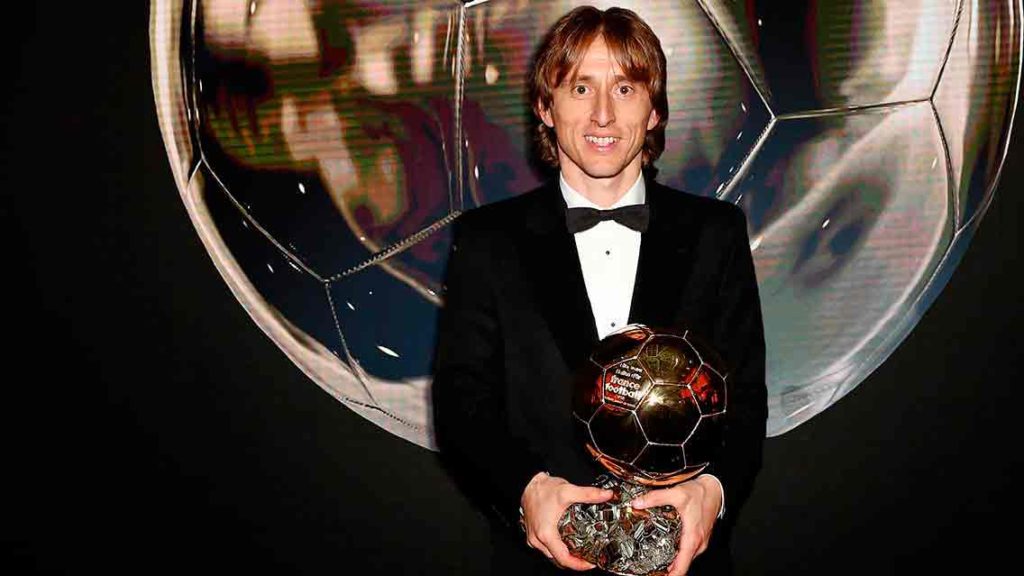 Modric mandó un mensaje a Messi y Ronaldo