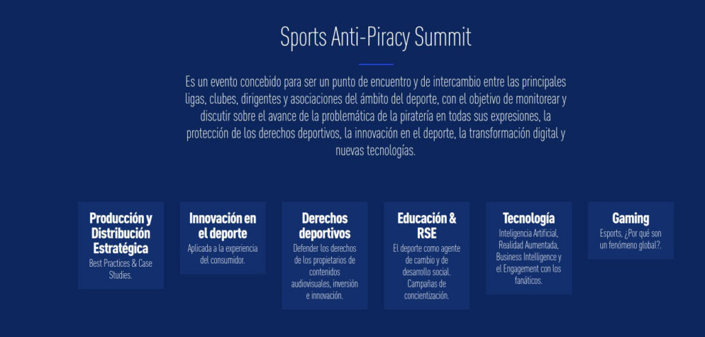 primer cumbre Antipiratería Fox Sports Latin America