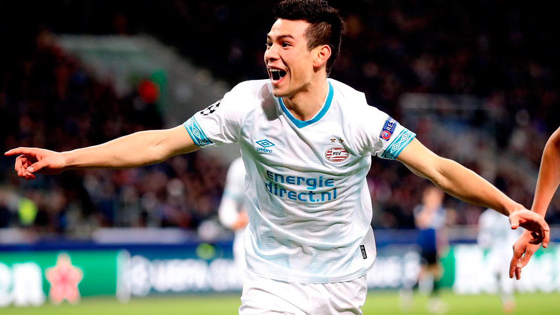 ‘Chucky’ Lozano en el once ideal de la Eredivisie