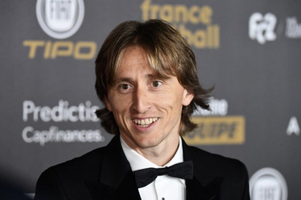 Luka Modric, ganador del Balón de Oro