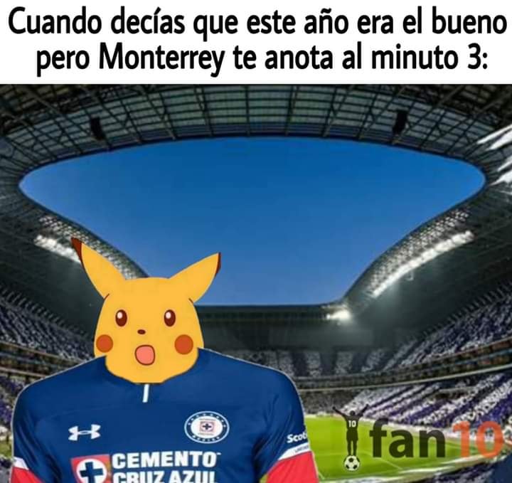 Memes de la derrota de Cruz Azul ante Monterrey 6