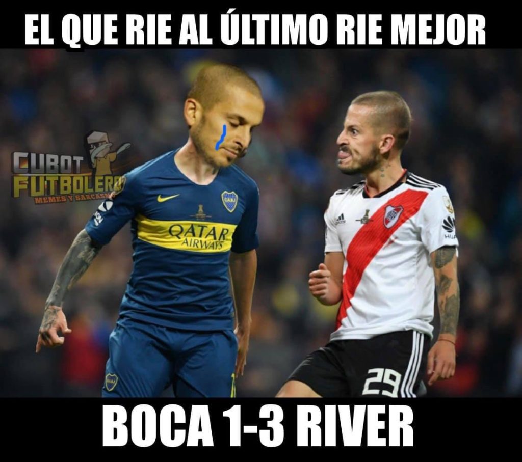 Memes de la Gran Final de la Copa Libertadores entre River Plate y Boca Juniors 1