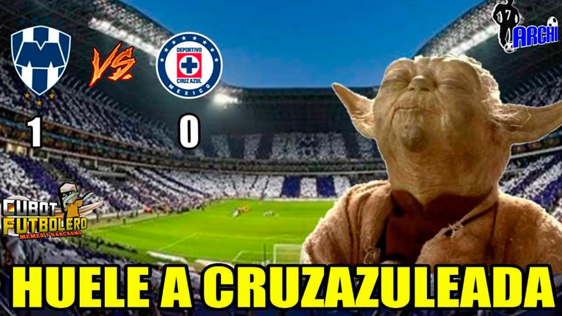 Memes de la derrota de Cruz Azul ante Monterrey