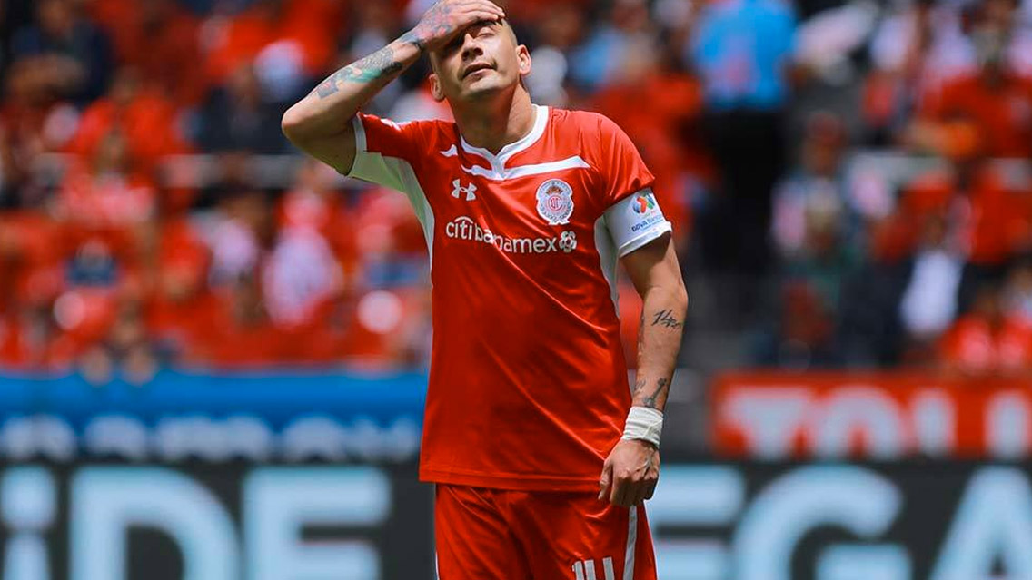 Rubens Sambueza se despide de Toluca