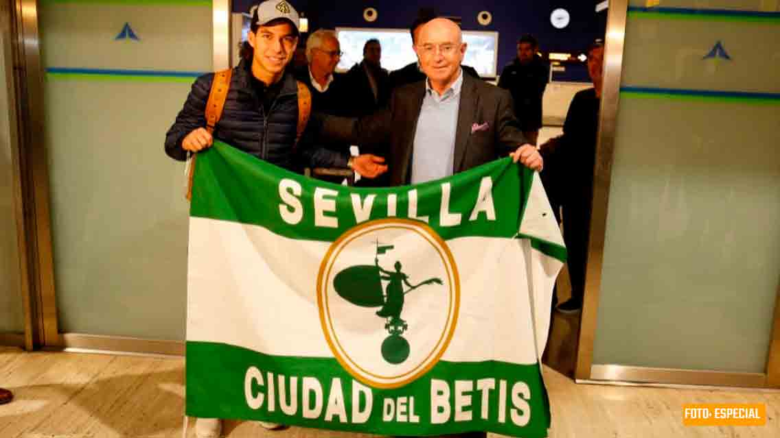 Diego Lainez pasa pruebas médicas con el Betis