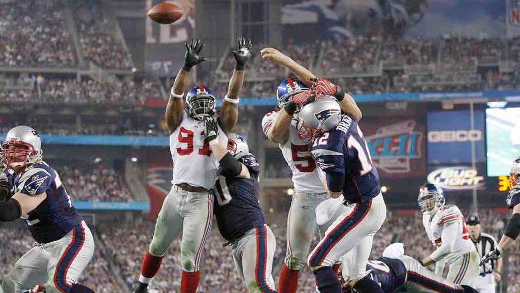 Mejores Super Bowl de la historia: XLII Giants vs Patriots