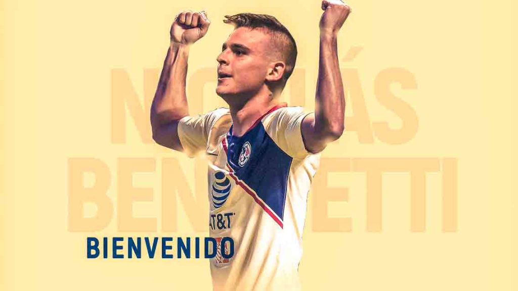 OFICIAL: Benedetti es nuevo jugador del América