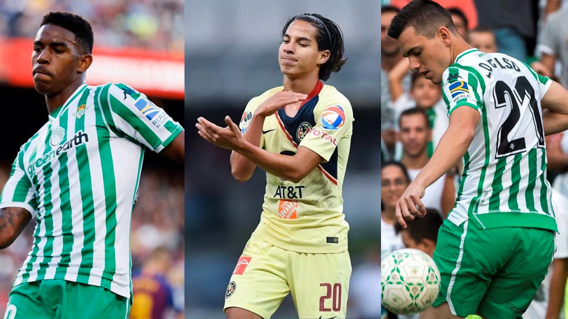 ¿Quién es la competencia de Diego Lainez en Real Betis?