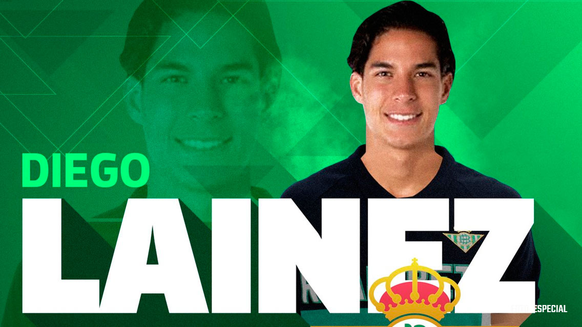 Diego Lainez, nuevo jugador del Real Betis