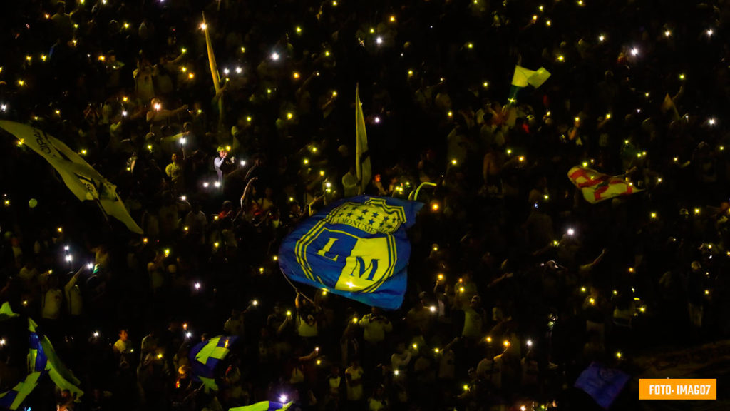 Fiesta americanista en el Estadio Azteca