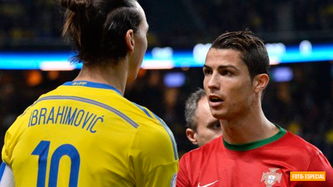Zlatan se burló de la llegada de Cristiano a Juventus