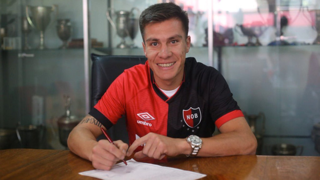 Cristian Insaurralde es presentado con Newell's Old Boys