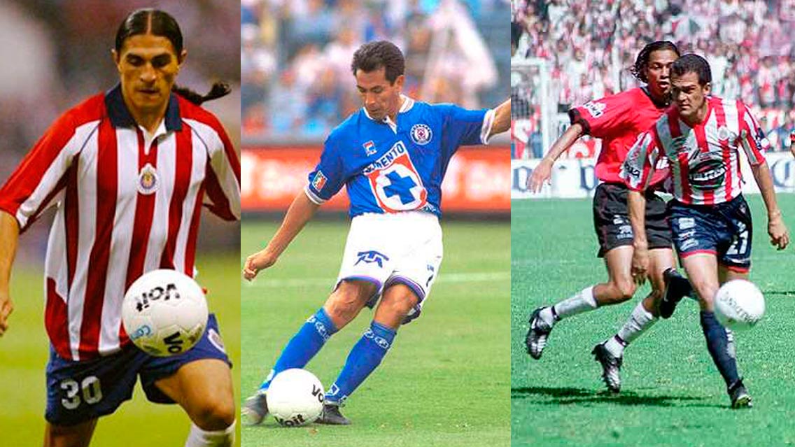 Jugadores que han jugado para Chivas y Cruz Azul