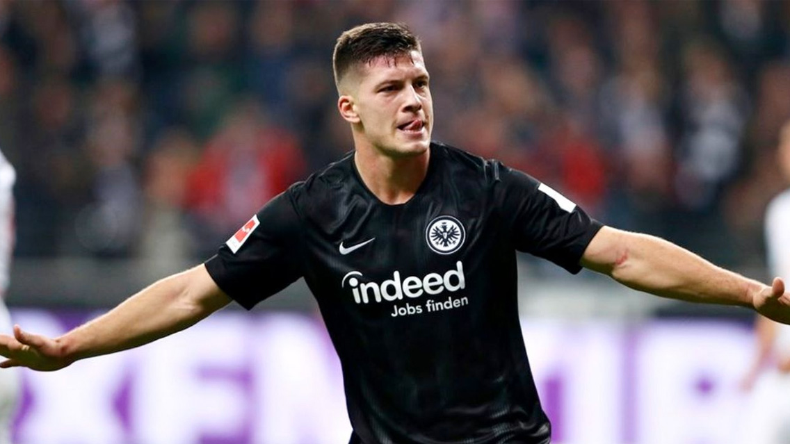 Luka Jovic, el nuevo objetivo del Real Madrid