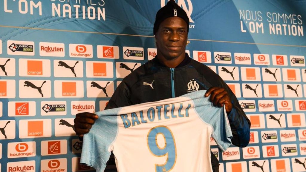 Mario Balotelli, nuevo jugador del Olympique de Marsella