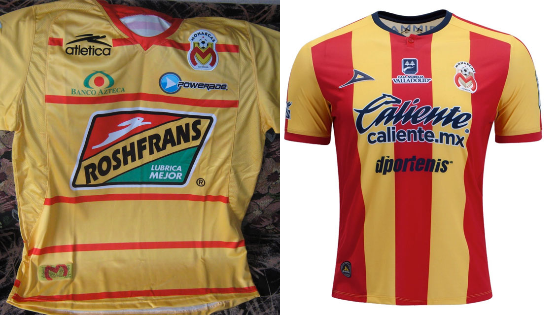 El #10yearchallenge de jerseys de la Liga MX 2