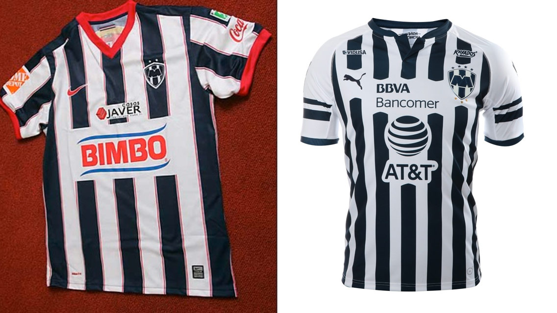 El #10yearchallenge de jerseys de la Liga MX 4