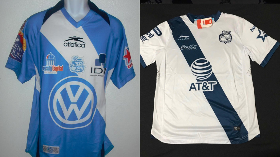 El #10yearchallenge de jerseys de la Liga MX 6