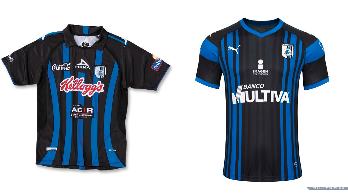 El #10yearchallenge de jerseys de la Liga MX 12