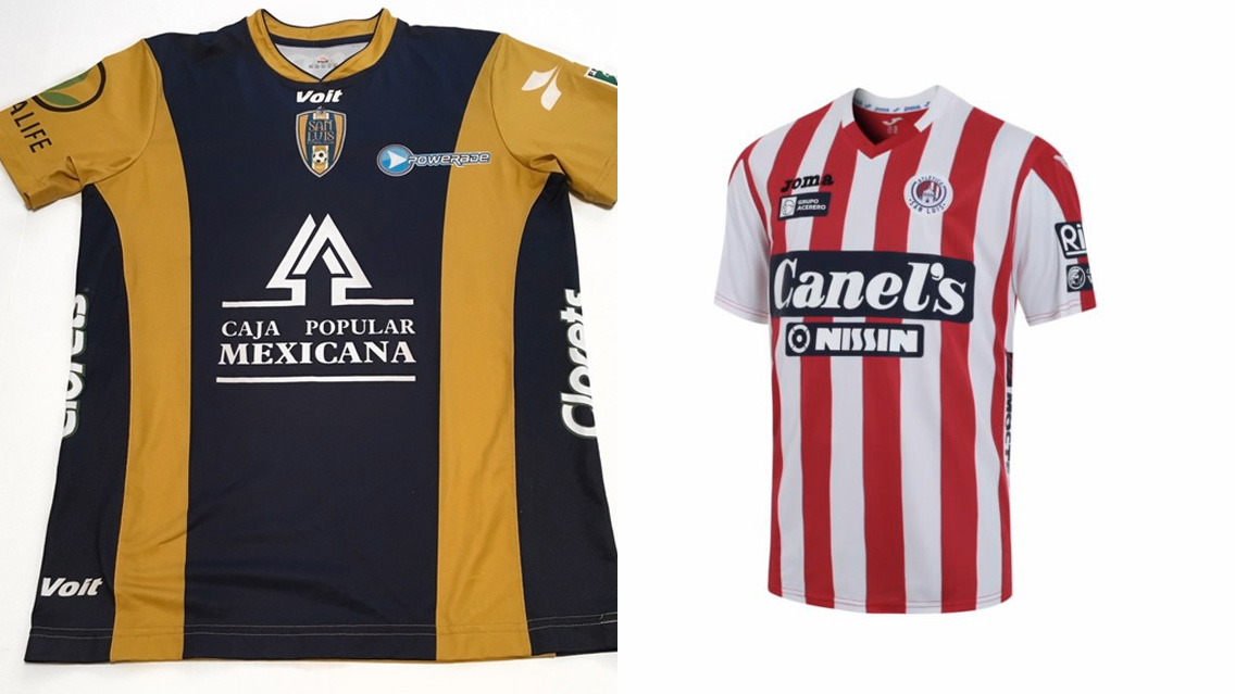 El #10yearchallenge de jerseys de la Liga MX 10