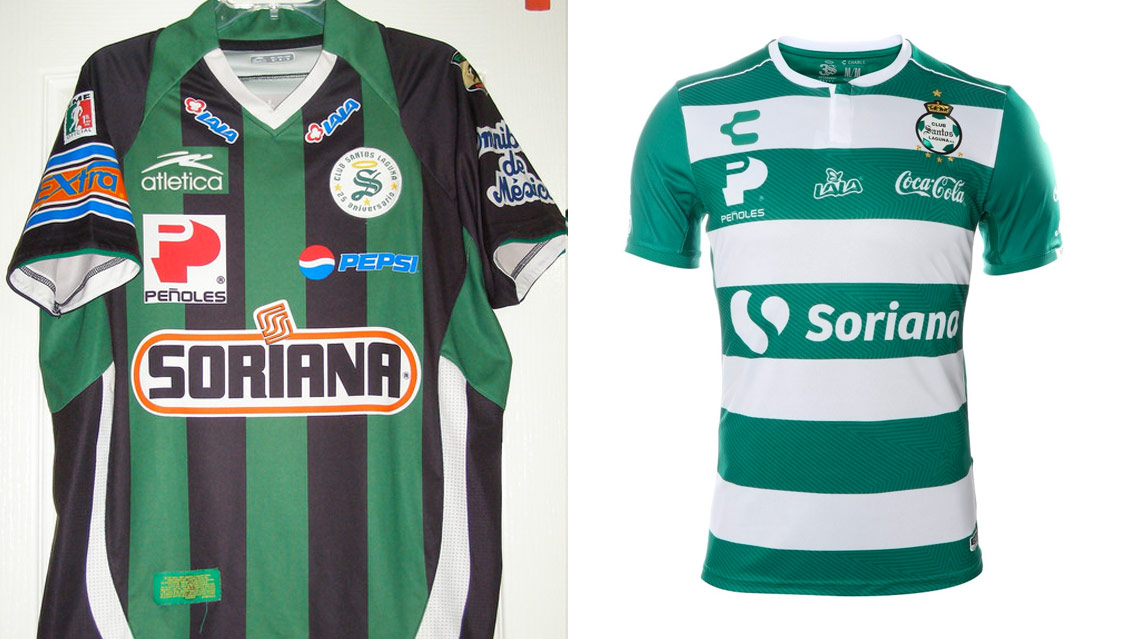 El #10yearchallenge de jerseys de la Liga MX 5