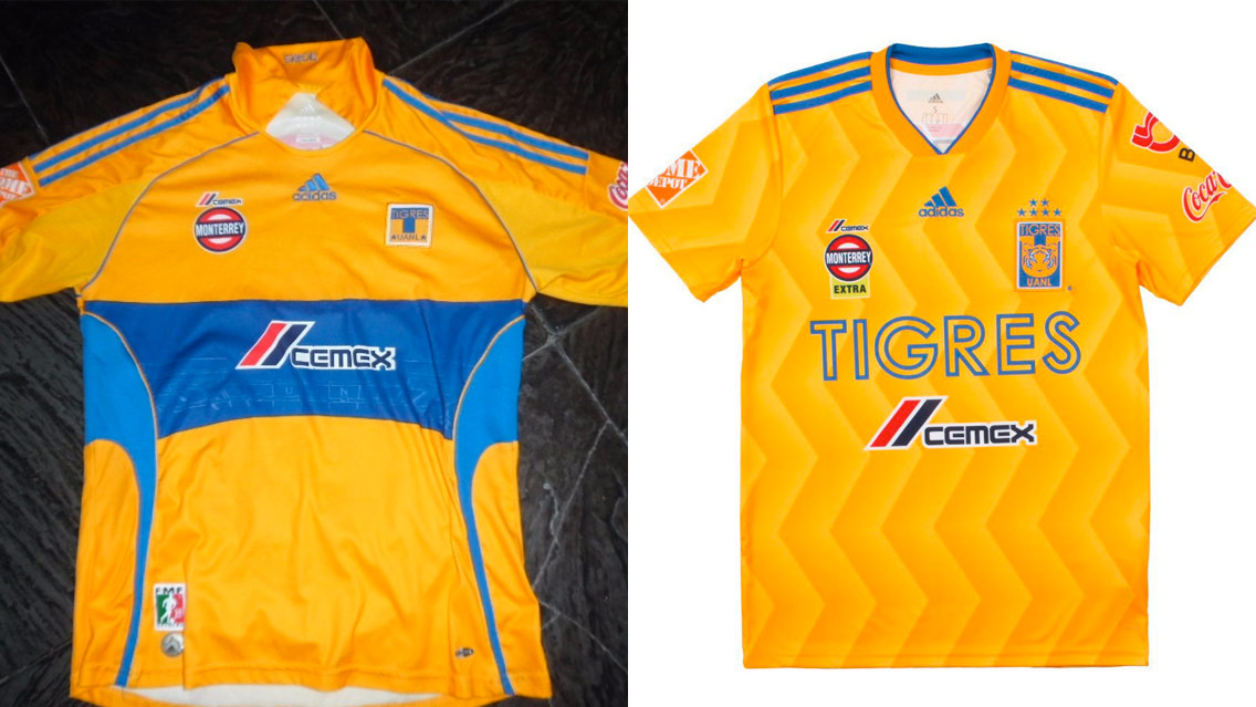 El #10yearchallenge de jerseys de la Liga MX 9