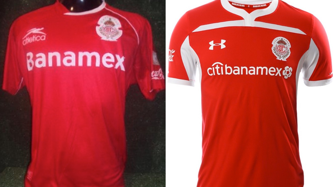 El #10yearchallenge de jerseys de la Liga MX 1