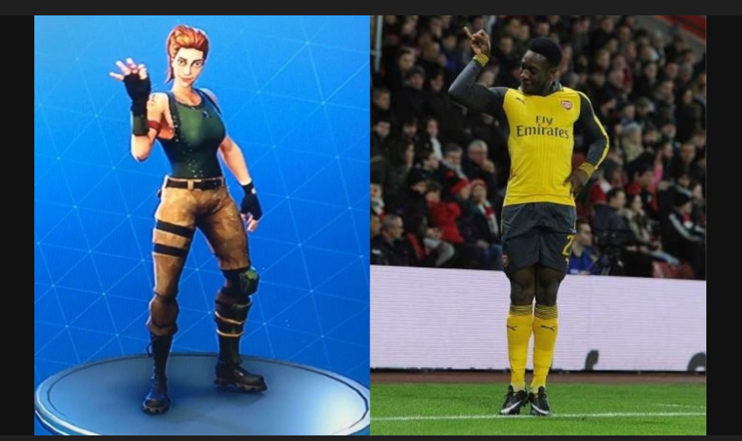 Los festejos del futbol al estilo Fortnite 0