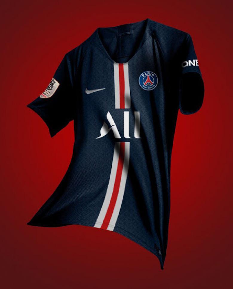 Se filtra jersey del PSG con nuevo patrocinador