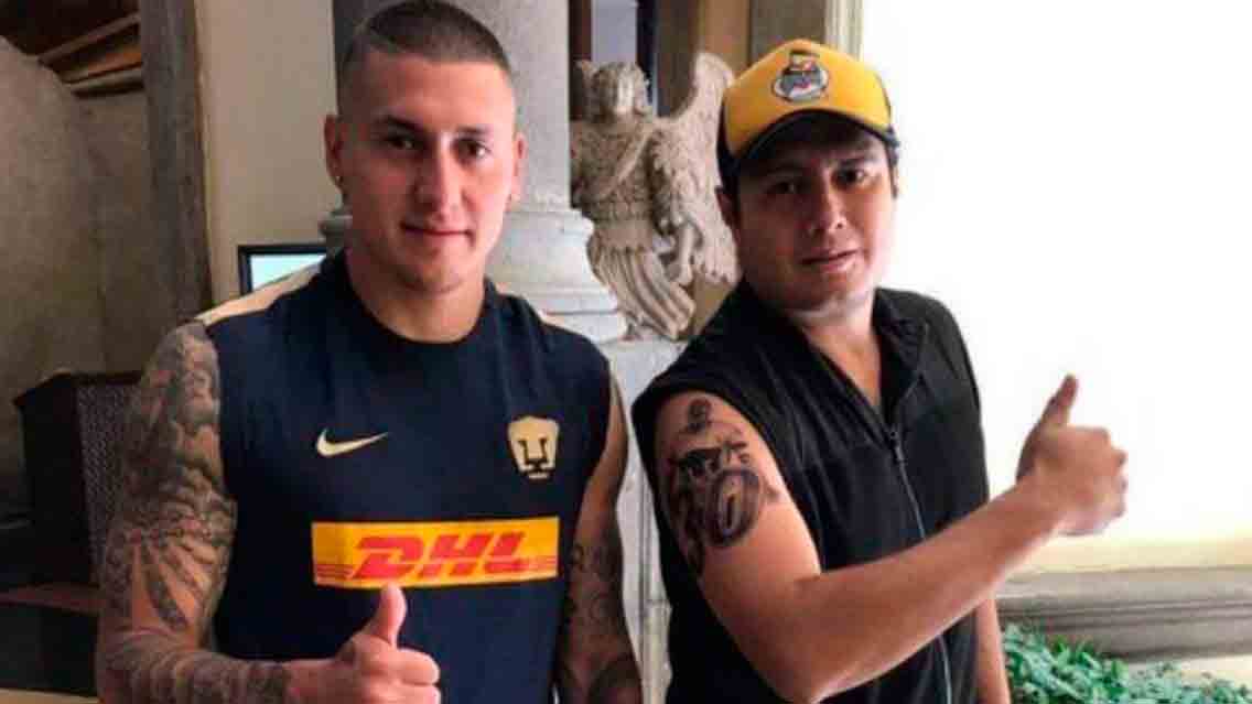 Aficionado de Pumas modificará su tatuaje de Nico Castilo