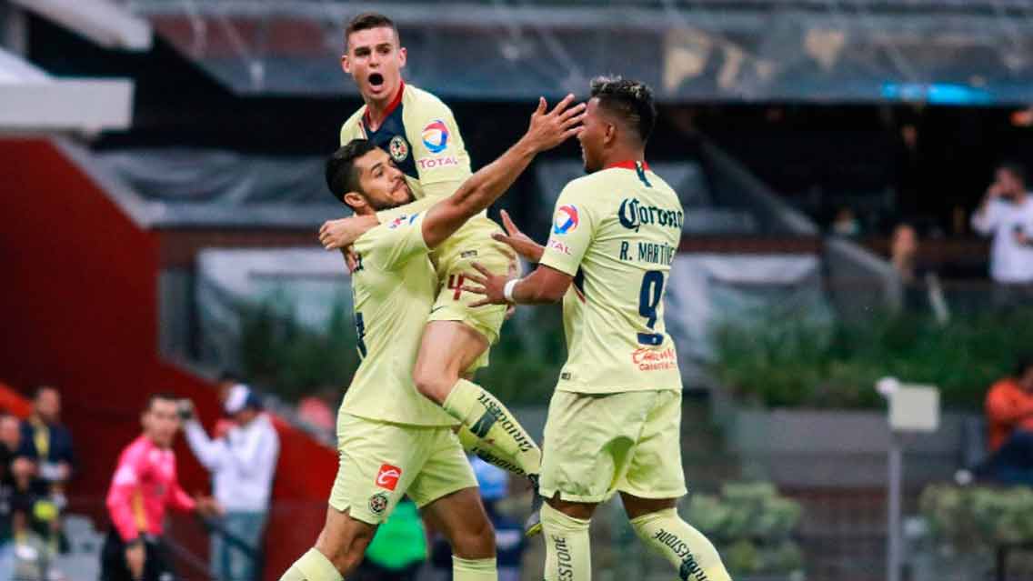 América golea al Pachuca y espera a Chivas