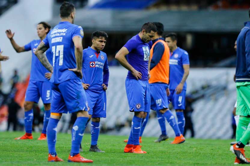 ¿Vestidor roto en Cruz Azul?