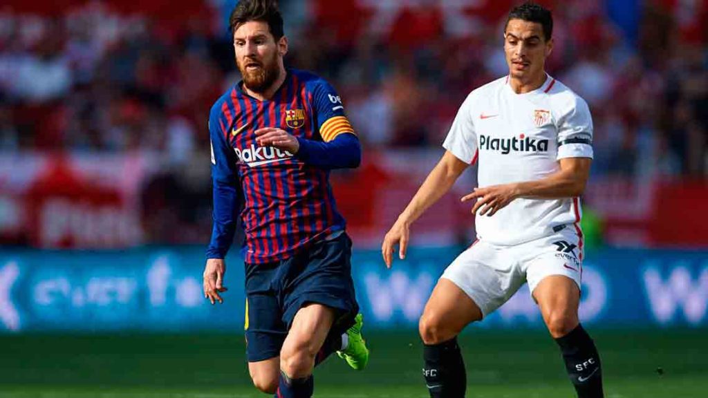 El mensaje de un jugador del Sevilla para Messi