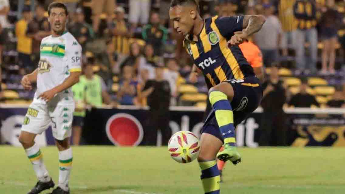 Jarlan Barrera no juega en Rosario Central