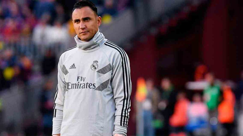 Keylor Navas se prepara para llegar a la Premier League