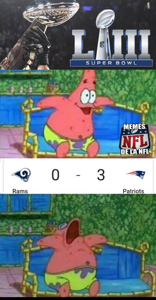 Memes del Super Bowl LIII 2