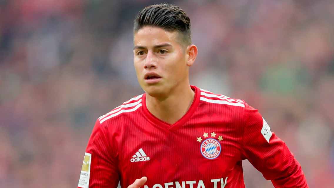 James Rodríguez no seguirá con el Bayern Munich