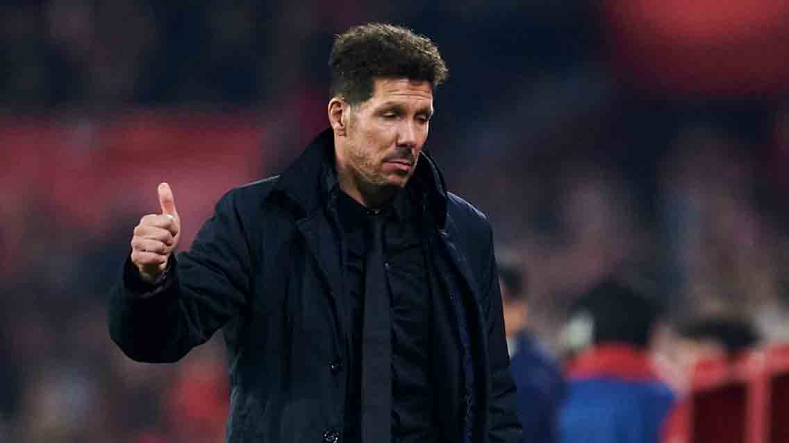 Simeone no estaría en la vuelta contra Juventus